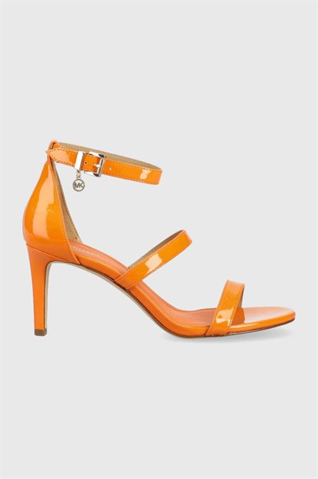 Sandále MICHAEL Michael Kors Koda oranžová farba