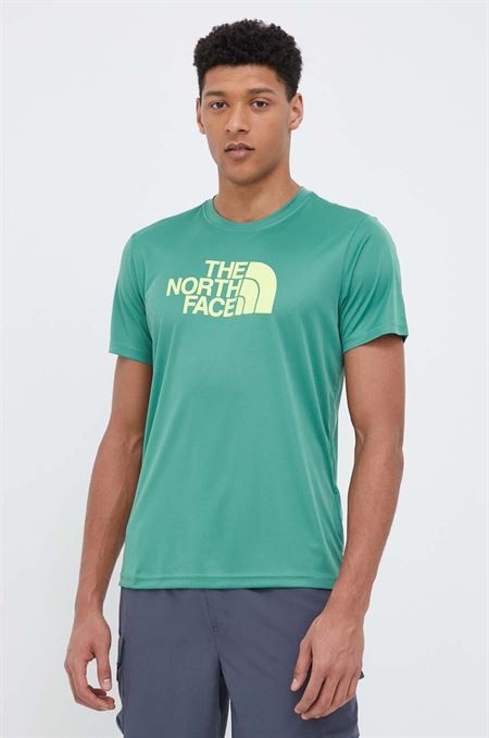 Športové tričko The North Face Reaxion Easy zelená farba