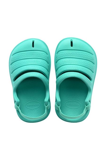 Detské sandále Havaianas CLOG tyrkysová farba