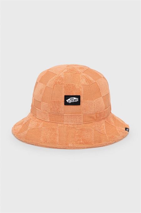 Bavlnený klobúk Vans oranžová farba