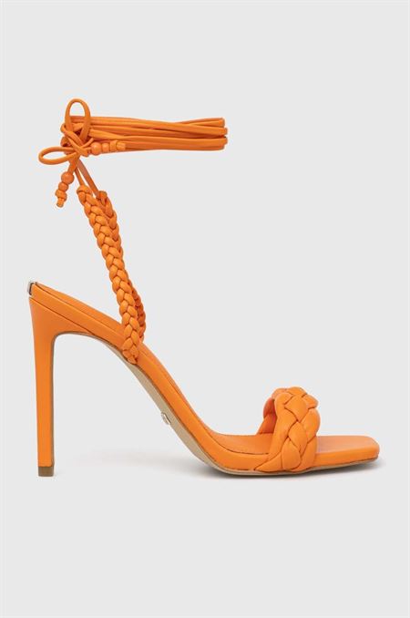 Sandále Guess BINGO oranžová farba