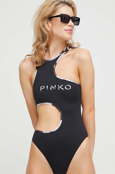 Jednodielne plavky Pinko čierna farba
