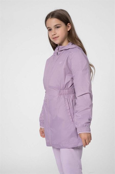 Detská bunda 4F fialová farba