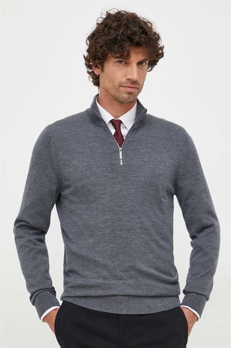 Vlnený sveter Calvin Klein pánsky