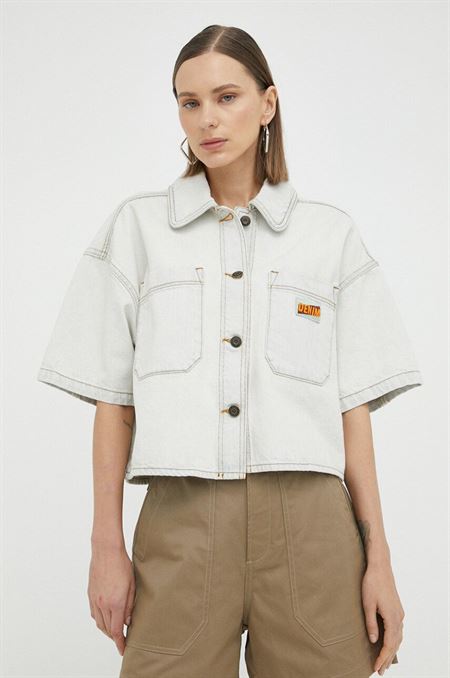 Rifľová košeľa American Vintage dámska