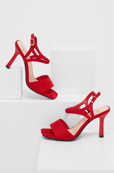 Sandále Answear Lab červená farba
