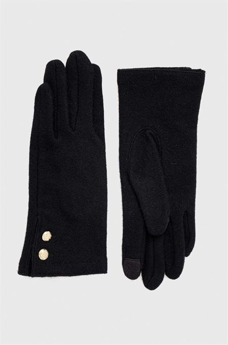Vlnené rukavice Lauren Ralph Lauren dámske