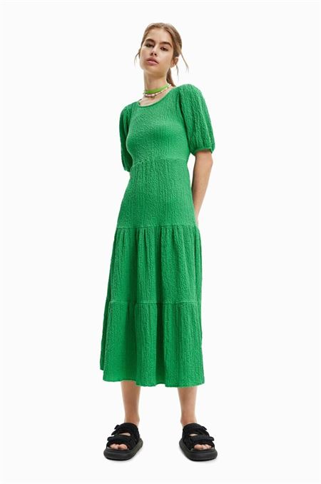 Šaty Desigual zelená farba
