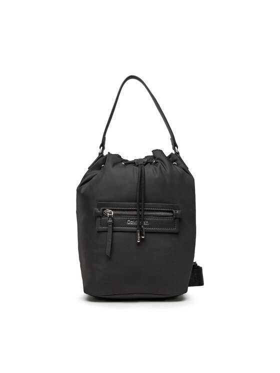 Calvin Klein Kabelka Ck Essential Bucket Bag K60K609100 Čierna