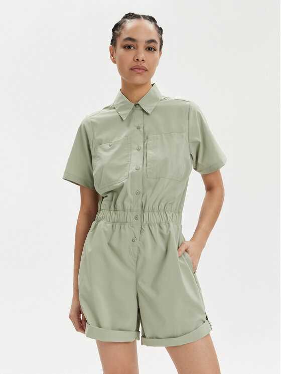 Columbia Overal Silver Ridge Utility™ Romper 2033381 Zelená Relaxed Fit